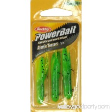 Berkley PowerBait 1/32-Ounce Pre-Rigged Atomic Teaser, Chartreuse Silver Fleck, #PCATS132-CHS 553146623